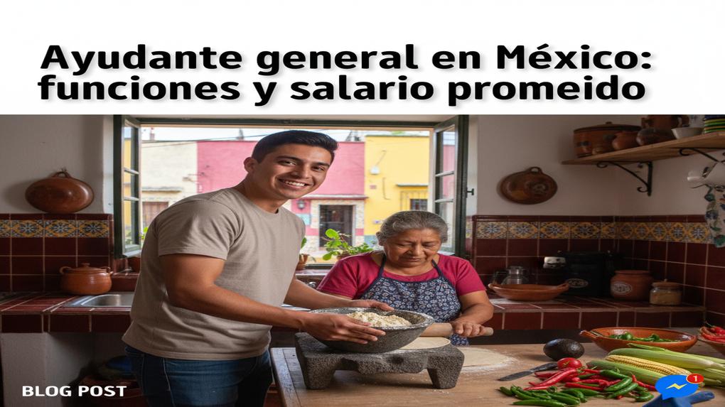Ayudante general en México: funciones y salario promedio