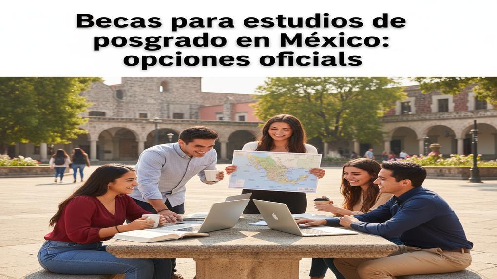Becas para estudios de posgrado en México: opciones oficiales