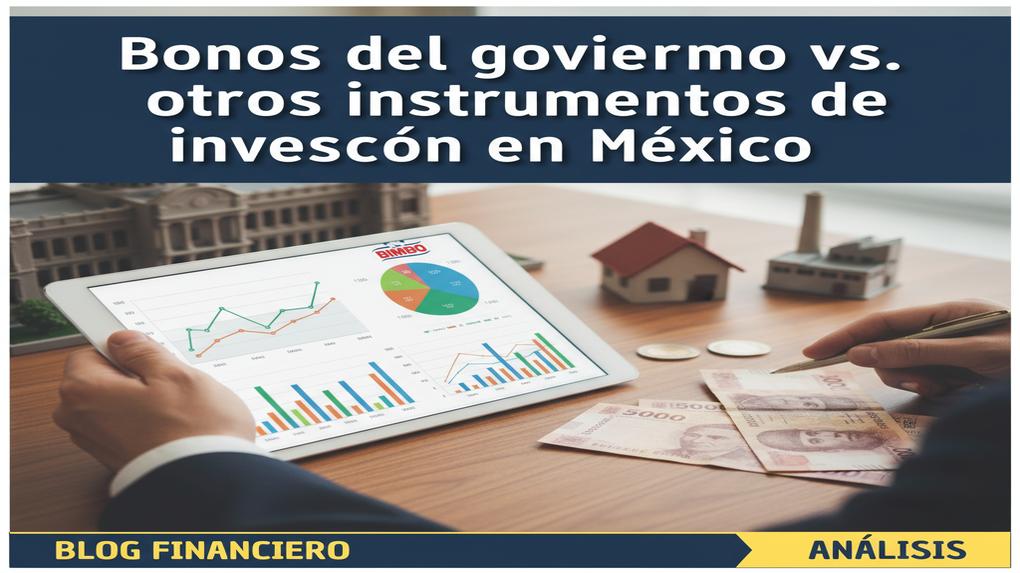 Bonos del gobierno vs. otros instrumentos de inversión en México