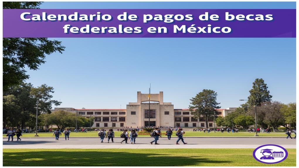 Calendario de pagos de becas federales en México