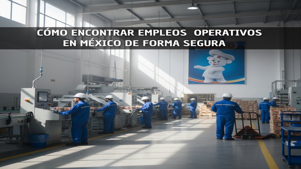 Cómo encontrar empleos operativos en México de forma segura