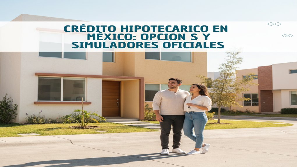 Crédito hipotecario en México: opciones y simuladores oficiales