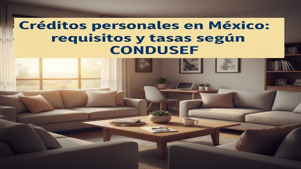 Créditos personales en México: requisitos y tasas según CONDUSEF