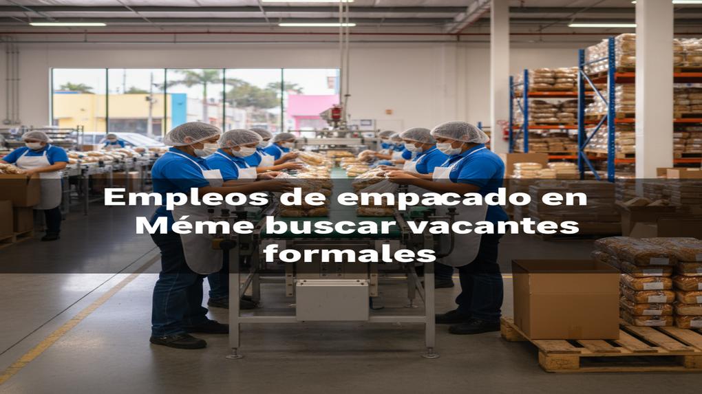 Empleos de empacado en México: dónde buscar vacantes formales