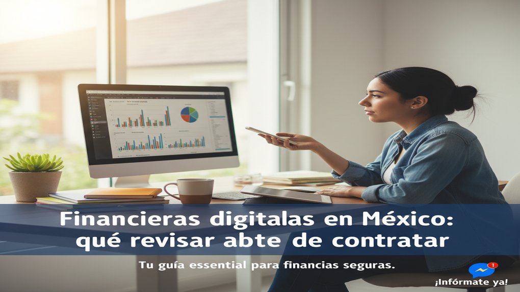 Financieras digitales en México: qué revisar antes de contratar