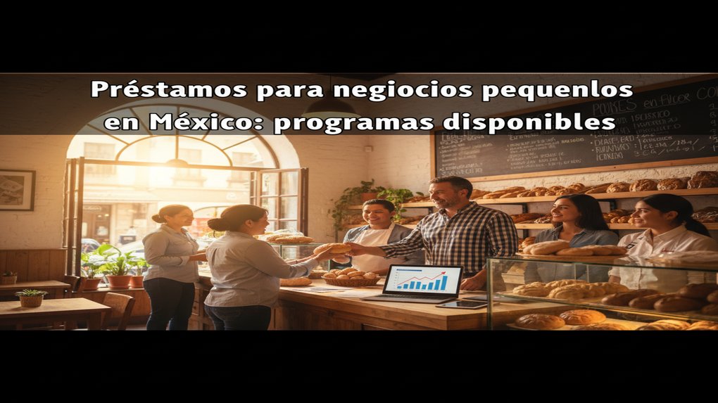 Préstamos para negocios pequeños en México: programas disponibles